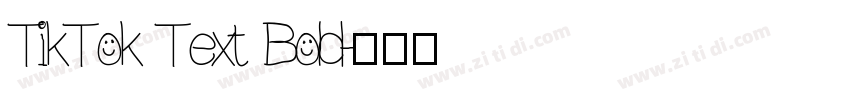 TikTok Text Bold字体转换